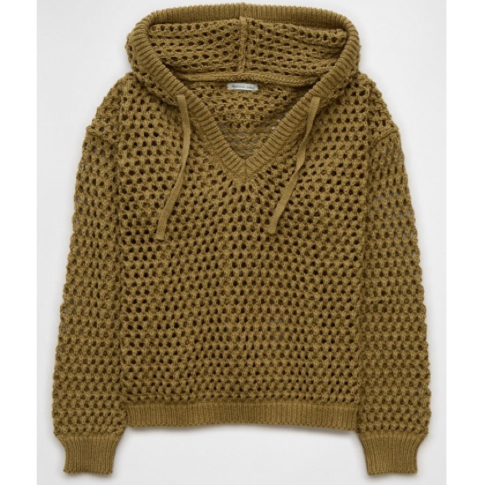 American Eagle Mesh Pullover Hoodie